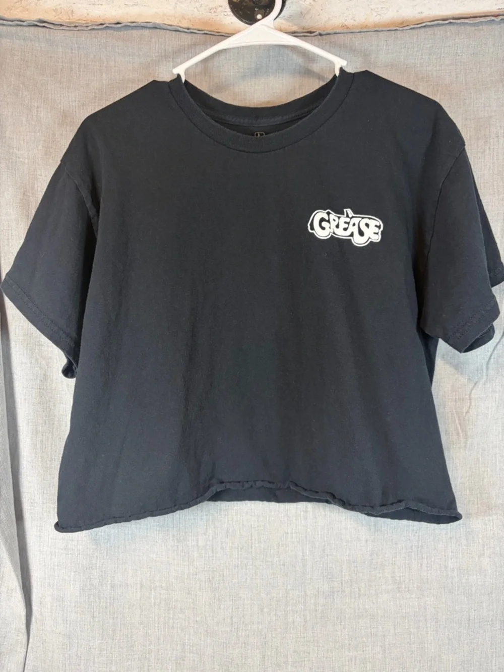 Grease Movie T Birds Cropped Tee - Picture 2 of 7